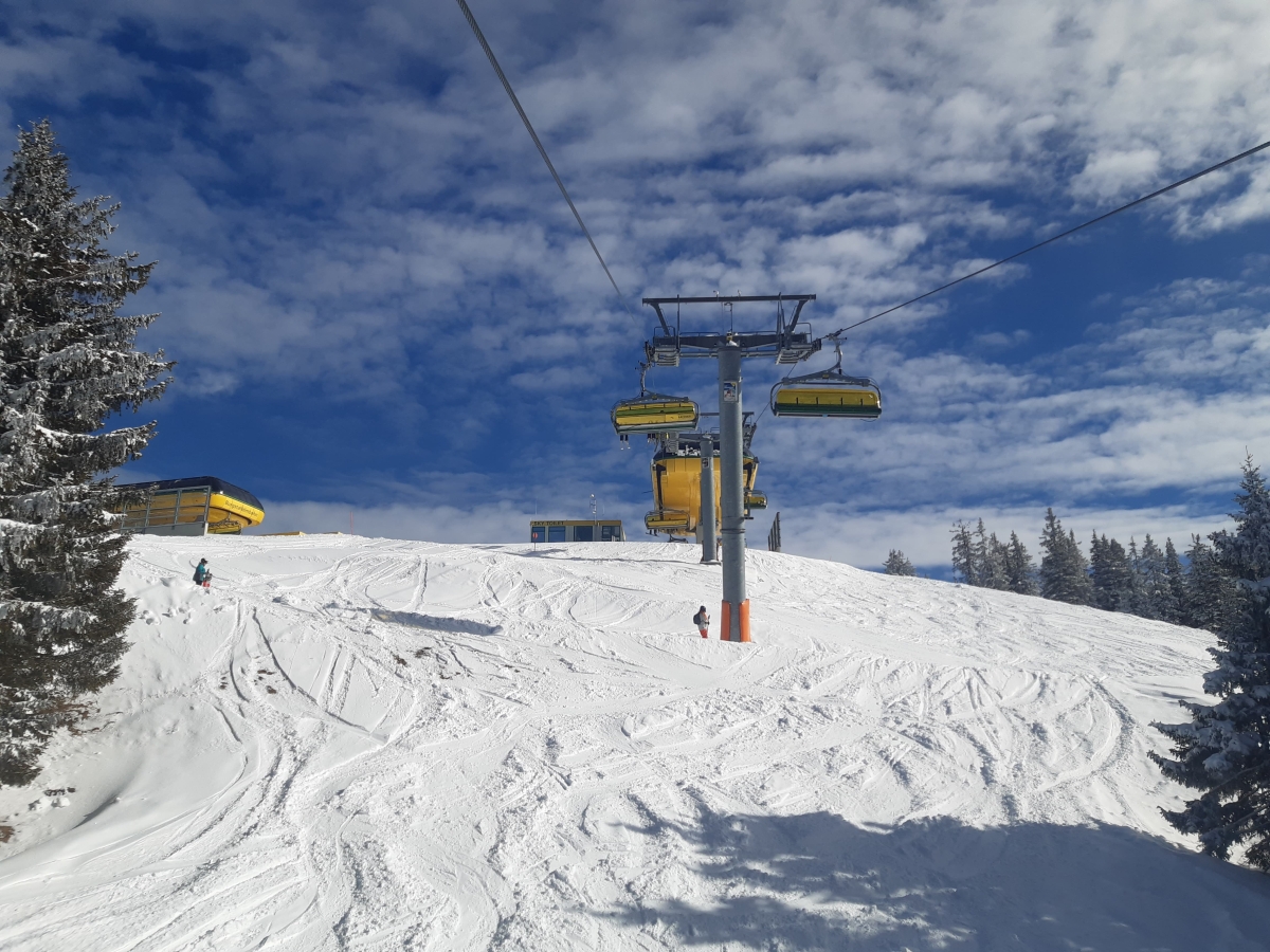 lyžování rakousko
