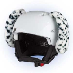 Crazy Uši na helmu dalmatin sz černo-bílá